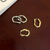 Wholesale Jewelry Simple Style Solid Color Alloy Plating Earrings