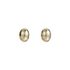 1 Pair Simple Style Solid Color Plating Alloy White Gold Plated Gold Plated Ear Studs