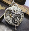 Wholesale Jewelry Skull Magic Sword Dragon Copper Geometric Electroplated Pendant Necklace