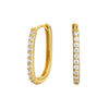 Wholesale Jewelry Square Diamond S925 Sterling Silver Light Luxury Geometric Ring And Earrings