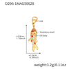 Wholesale Jewelry 316L Stainless Steel And 316L Stainless Steel Oildropped Koi Fish Beaded Ocean Style Electroplated Necklace And Earrings