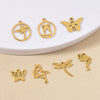 Wholesale Jewelry Stainless Steel Animal Shaped Pendant With Electroplating