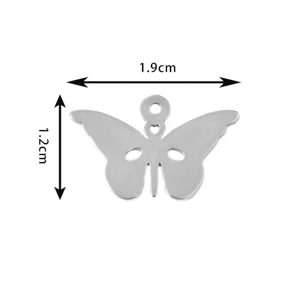 Wholesale Jewelry Stainless Steel Animal Shaped Pendant With Electroplating