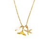 Wholesale Jewelry 316L Stainless Steel Animal Zodiac Pendant Necklace Electroplating Style For Women