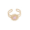 Wholesale Jewelry Stainless Steel Bow Ring Women's Retro Fashion Electroplating