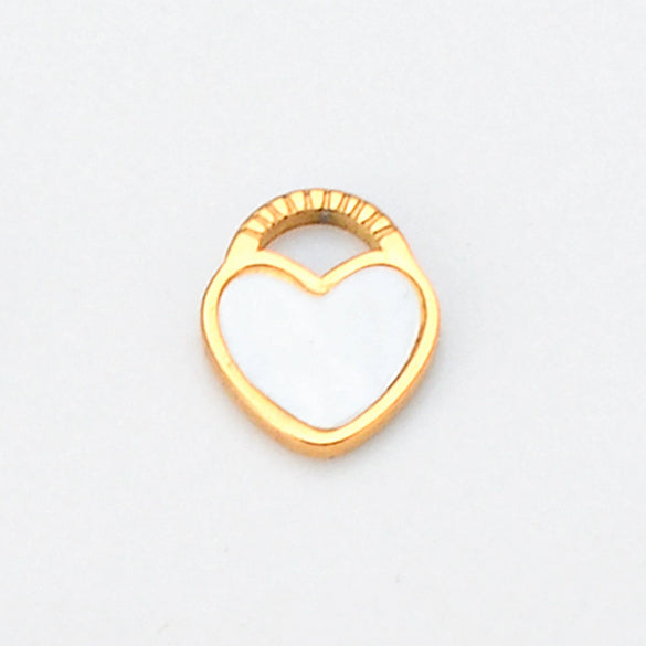 Wholesale Jewelry Stainless Steel Butterfly Bear Love Four Leaf Clover Pendant 18K Gold Plated