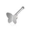 Wholesale Jewelry Stainless Steel Butterfly Style Nose Ring And Ear Bone Ring