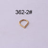 Wholesale Jewelry Stainless Steel Closed Ring Creative Moon And Drop Shape Ear Nose Puncture Ring Electroplated Unisex