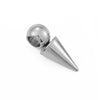 Wholesale Jewelry Stainless Steel Conical Cross Star Pendant Earrings Bracelet Electroplated Geometric Accessories