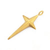 Wholesale Jewelry Stainless Steel Conical Cross Star Pendant Earrings Bracelet Electroplated Geometric Accessories