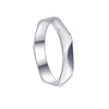 Wholesale Jewelry Stainless Steel Couple Bracelet Geometric Multifaceted Frosted Electroplated