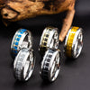 Wholesale Jewelry Stainless Steel Cross Unisex Ring Geometric Design Seiko