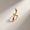 Wholesale Jewelry Stainless Steel Dropshaped Geometric Electroplated Women's Ear Bone Clip Earrings
