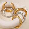 Wholesale Jewelry Stainless Steel Exaggerated Open Design Electroplated Bracelet
