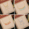 Wholesale Jewelry Stainless Steel Eye Pendant Ochain Necklace With Electroplating And Personality Style