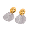 Wholesale Jewelry Stainless Steel Fishtail Animal Zodiac Electroplated Earrings