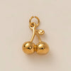 Wholesale Jewelry Stainless Steel Fruit Pattern Electroplated Pendant Necklace
