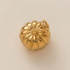 Wholesale Jewelry Stainless Steel Fruit Pattern Electroplated Pendant Necklace