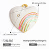 Wholesale Jewelry Stainless Steel Geometric Bow Pendant Electroplating For Women