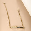 Wholesale Jewelry Stainless Steel Geometric Chain Bracelet For Women Electroplated Hip Hop Fashion
