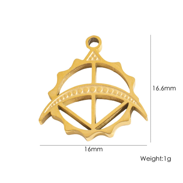 Wholesale Jewelry Stainless Steel Geometric Electroplated Accessories For Women