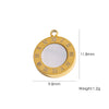 Wholesale Jewelry Stainless Steel Geometric Electroplated Accessories For Women