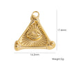 Wholesale Jewelry Stainless Steel Geometric Electroplated Accessories For Women