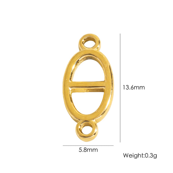 Wholesale Jewelry Stainless Steel Geometric Electroplated Accessories For Women