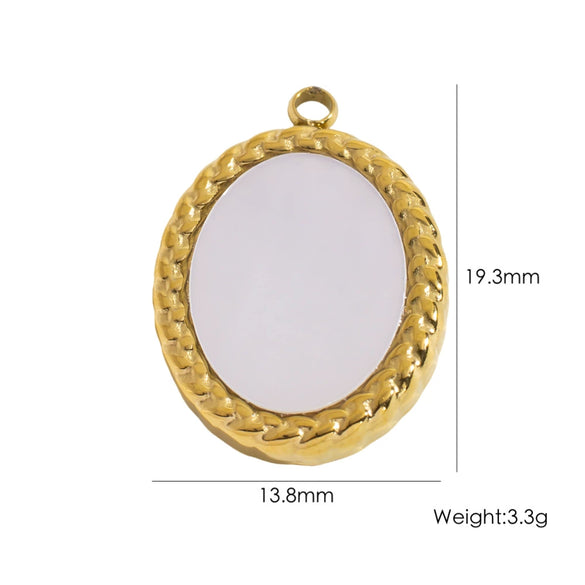 Wholesale Jewelry Stainless Steel Geometric Electroplated Accessories For Women