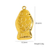 Wholesale Jewelry Stainless Steel Geometric Electroplated Pendant Necklace Bracelet Accessories