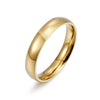 Wholesale Jewelry Stainless Steel Geometric Electroplated Unisex Ball Rings