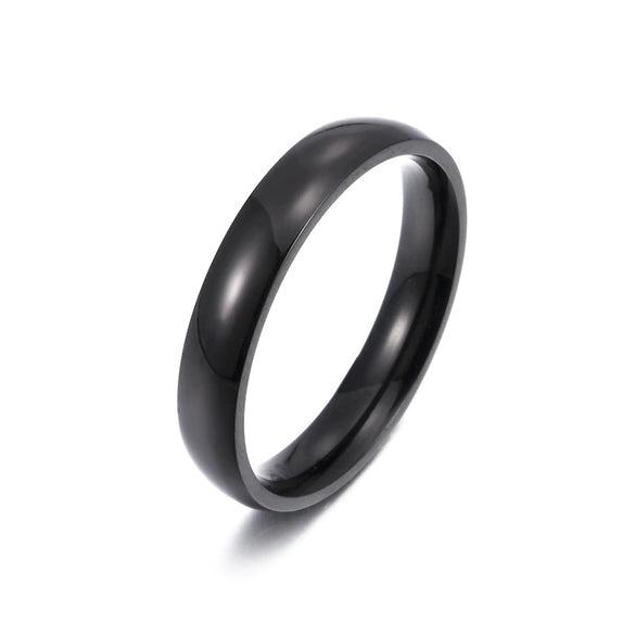 Wholesale Jewelry Stainless Steel Geometric Electroplated Unisex Ball Rings