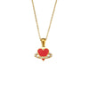 Wholesale Jewelry Stainless Steel Geometric Electroplating Pendant Necklace And Earrings Combination For Women