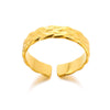 Wholesale Jewelry Stainless Steel Geometric Heart Bow Open Female Ring Electroplated