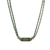 Wholesale Jewelry Stainless Steel Geometric Letters Numbers Text Dripping Oil Pendant Necklace And Bracelet Gold Plated