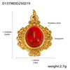 Wholesale Jewelry Stainless Steel Geometric Multielement Pendant 18K Gold Plated