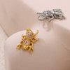 Wholesale Jewelry Stainless Steel Geometric Multielement Pendant 18K Gold Plated
