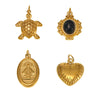 Wholesale Jewelry Stainless Steel Geometric Multielement Pendant 18K Gold Plated