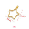 Wholesale Jewelry Stainless Steel Geometric Multishaped Rectangular Electroplated Earrings Pendant Necklace