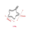 Wholesale Jewelry Stainless Steel Geometric Multishaped Rectangular Electroplated Earrings Pendant Necklace