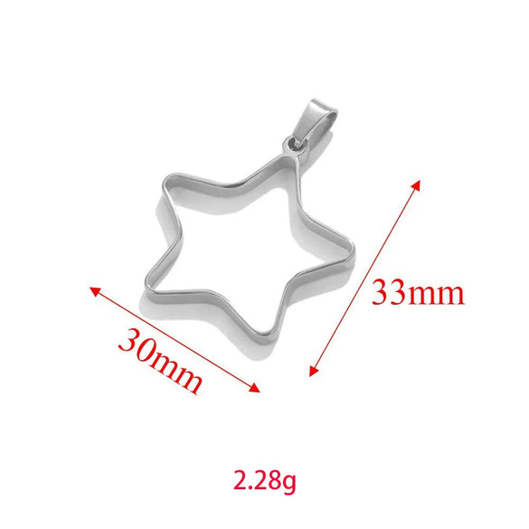 Wholesale Jewelry Stainless Steel Geometric Multishaped Rectangular Electroplated Earrings Pendant Necklace