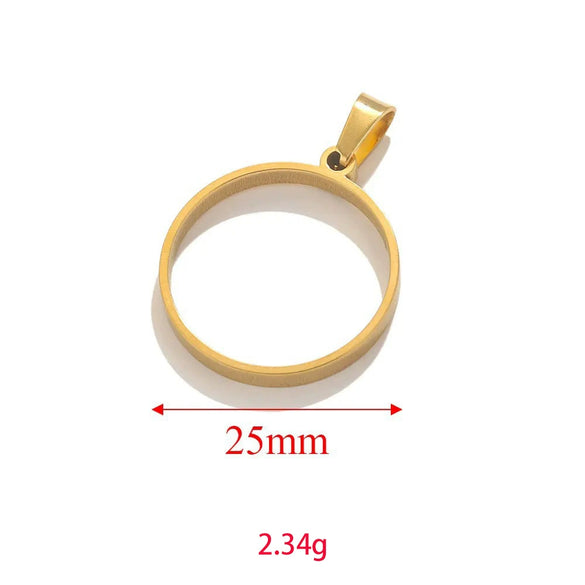 Wholesale Jewelry Stainless Steel Geometric Multishaped Rectangular Electroplated Earrings Pendant Necklace