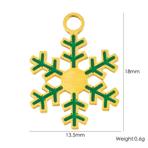 Wholesale Jewelry Stainless Steel Geometric Pendant With Natural Stone And Furnace Electroplating