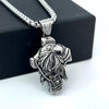 Wholesale Jewelry Stainless Steel Geometric Polishing Pendant Necklace Ancient Greek Mythology Belief Series