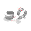 Wholesale Jewelry Stainless Steel Geometric Ring Handmade