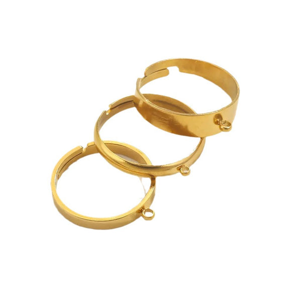 Wholesale Jewelry Stainless Steel Geometric Ring Handmade