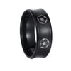Wholesale Jewelry Stainless Steel Geometric Ring Unisex Seiko