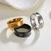 Wholesale Jewelry Stainless Steel Geometric Ring Unisex Seiko