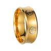 Wholesale Jewelry Stainless Steel Geometric Ring Unisex Seiko
