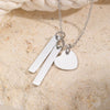 Wholesale Jewelry Stainless Steel Geometric Rose Gold Plated Long Necklace For Women